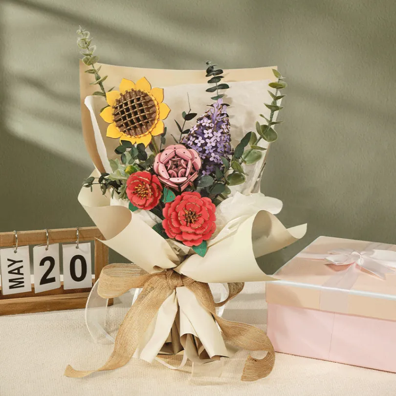 Bouquet - DIY Bookshelf Decoration Kit - Rolife