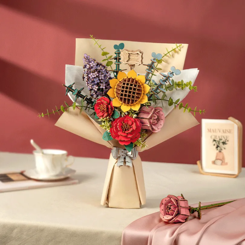 Bouquet - DIY Bookshelf Decoration Kit - Rolife