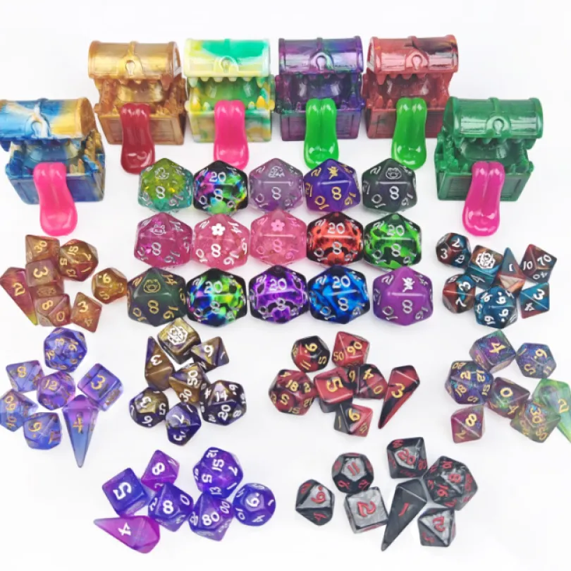Box of Tricks - Mystery Mini Dice & D20 & Mimic Chest