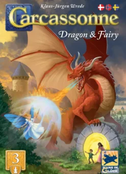 Carcassonne 3.0 - Expansion 3 Dragon & Fairy (sv)