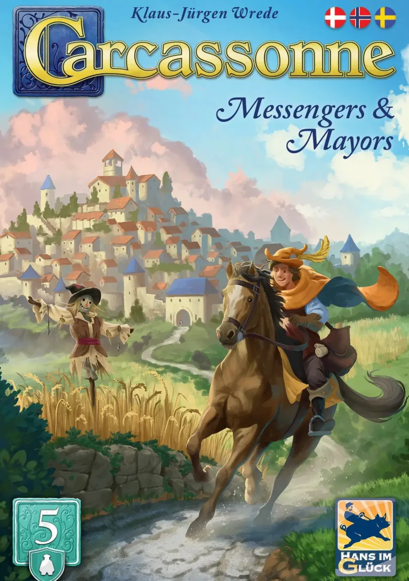 Carcassonne 30 Expansion 5 Messengers Mayors Sv Carcassonne