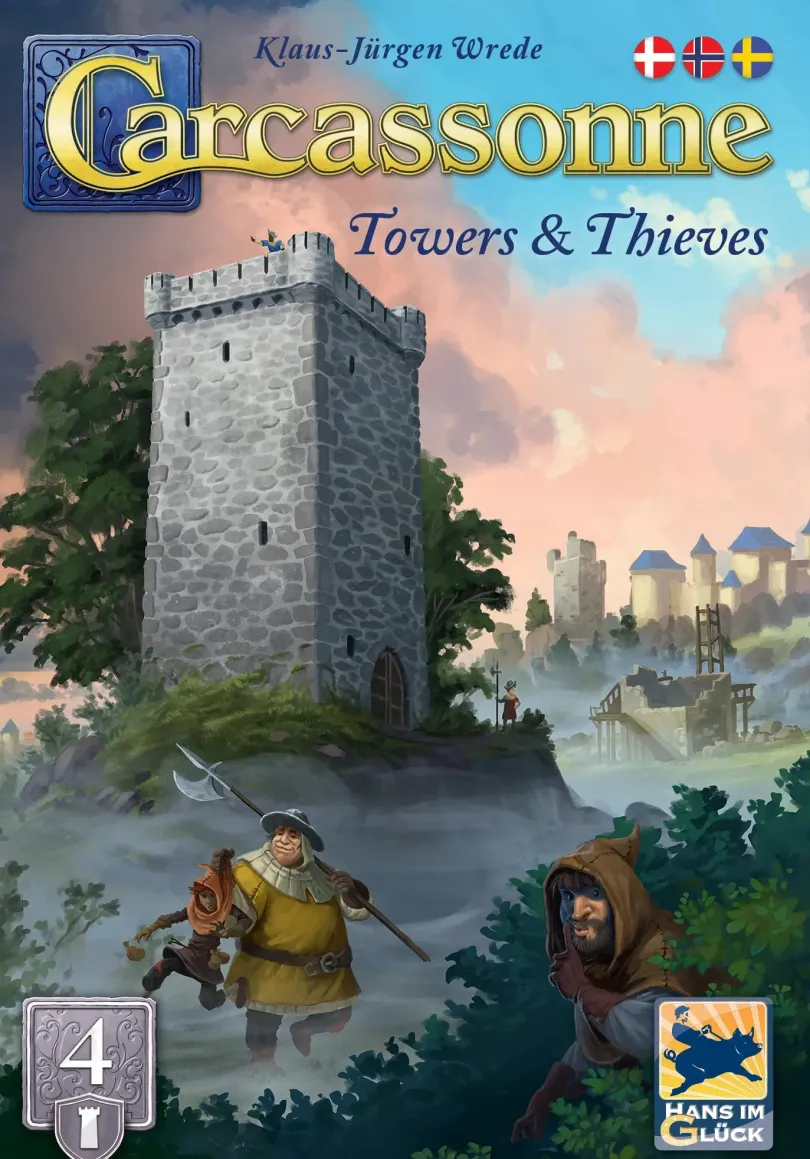 Carcassonne 30 Expansion 4 Towers Thieves Sv Carcassonne