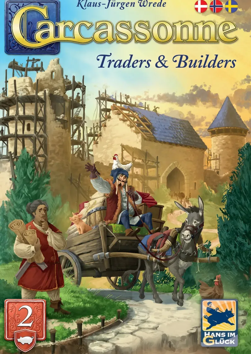 Carcassonne 30 Expansion 2 Traders Builders Sv Carcassonne