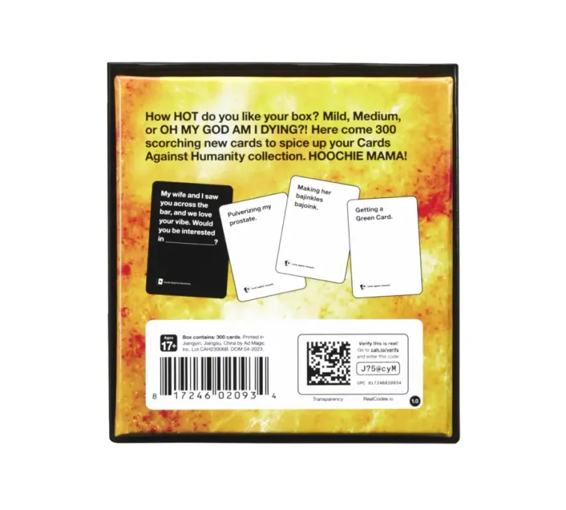 Cards Against Humanity Hot Box Expansion