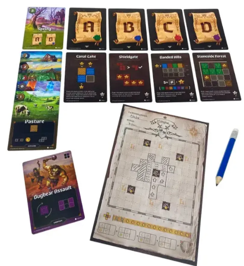 Cartographers: A Roll Player Tale