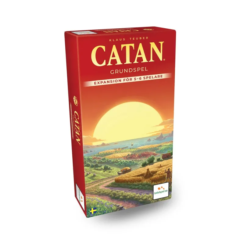 Catan: 5-6 spelare - 6th edition (sv)