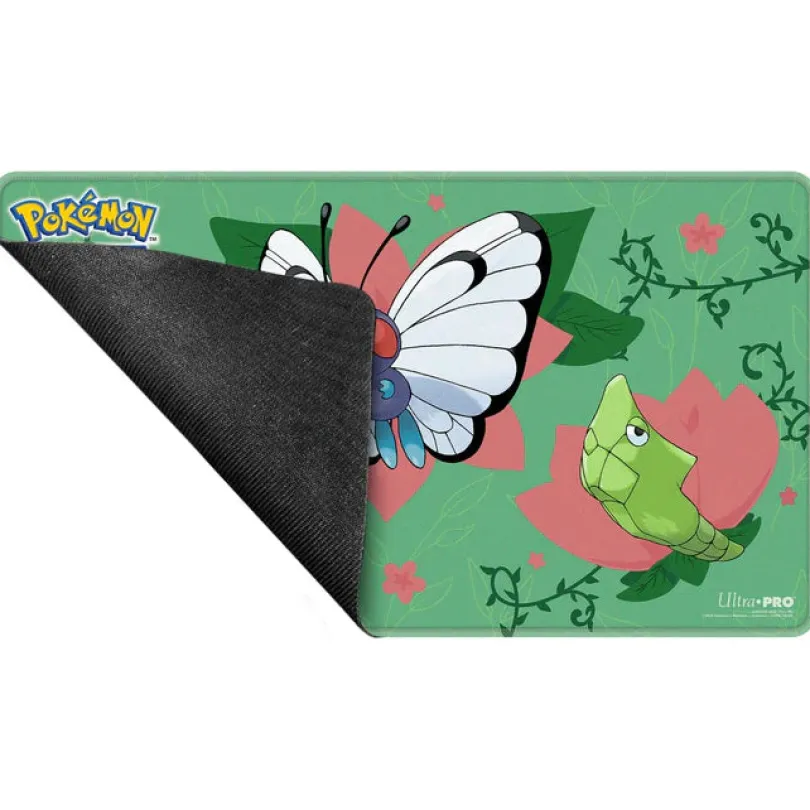 Caterpie Evolutions Stitched Playmat for Pokémon