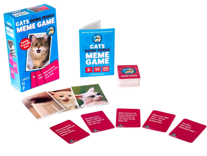 Cats Doing Things Meme Game