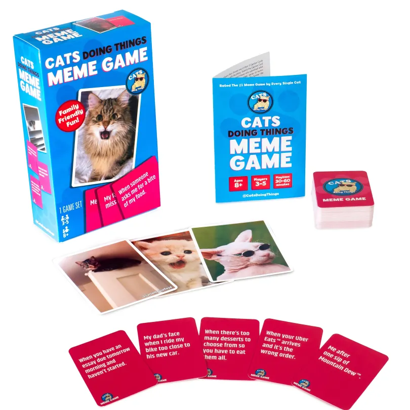 Cats Doing Things Meme Game