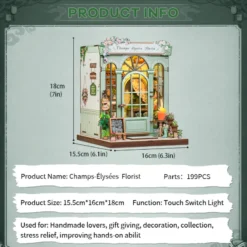 Champs-Élysées Florist - Book Nook Kit - CuteBee