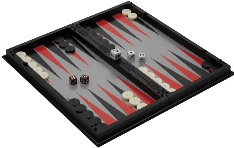 Chess Backgammon Checkers Set Field 37 Mm Magnetic 2506 Philos