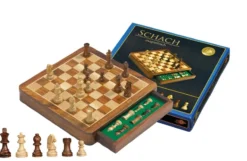 Chess cassette Excklusive, field 30 mm. magnetic (2725)