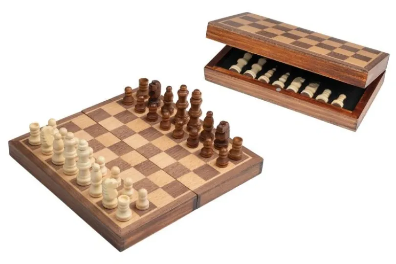 Chess cassette, travel, field 20 mm, magnetic (2761)