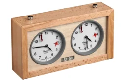 Chess Clock Gardé, mechanical, wooden housing