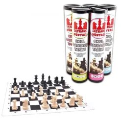 Chess in tube Star/Chess World - Large