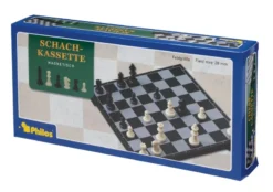 Chess, plastic, field 28 mm, magnetic (2737)