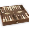 Classic 2-in-1 Chess & Backgammon Set in Walnut Case