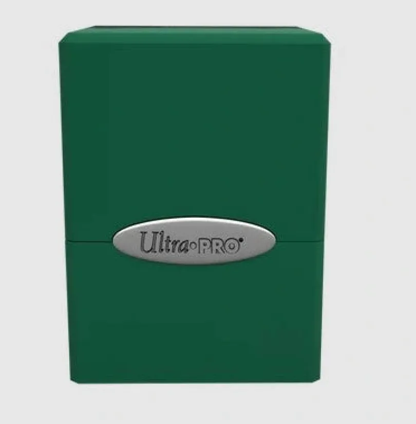 Classic Satin Cube - Forest Green