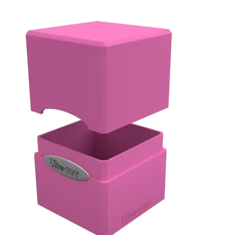 Classic Satin Cube - Hot Pink