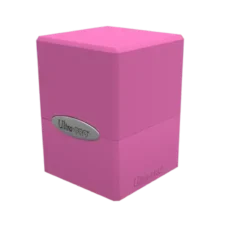 Classic Satin Cube - Hot Pink