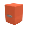 Classic Satin Cube - Pumpkin Orange