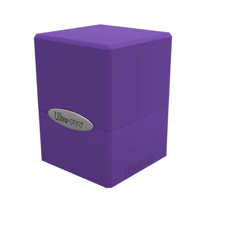 Classic Satin Cube - Royal Purple