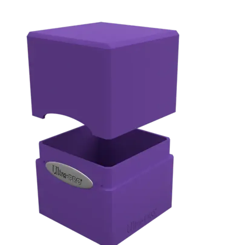Classic Satin Cube - Royal Purple