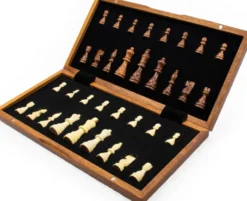 Classics Wooden Magnetic Chess Set 38 cm