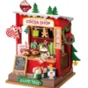 Cocoa Shop - DIY Miniature House, Bookshelf Decoration Kit - Rolife