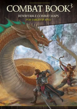 Combat Book 3 Fantasy Rewritable Combat Maps for Tabletop RPGs