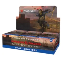 Commander Legends: Battle for Baldur's Gate Draft Booster Display