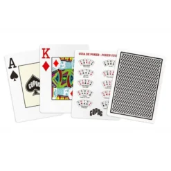 Copag Texas Hold'em poker cards (Black)