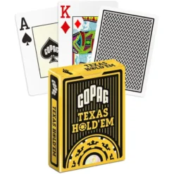 Copag Texas Hold'em poker cards (Black)