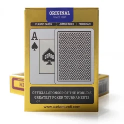 Copag Texas Hold'em poker cards (Black)