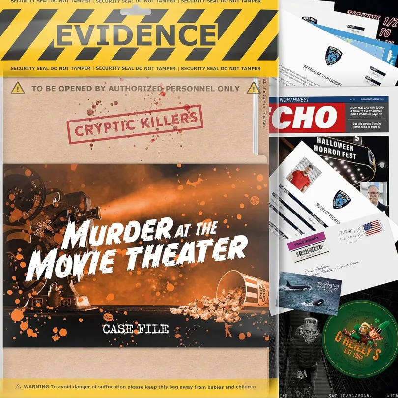 Cryptic Killers Murder At The Movie Theater