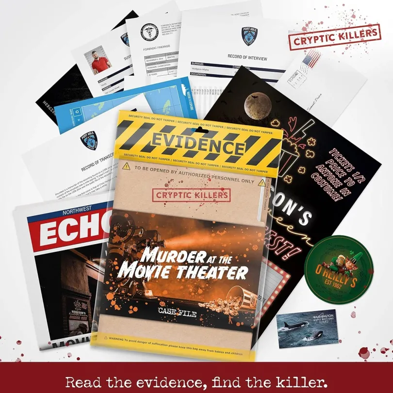 Cryptic Killers Murder At The Movie Theater