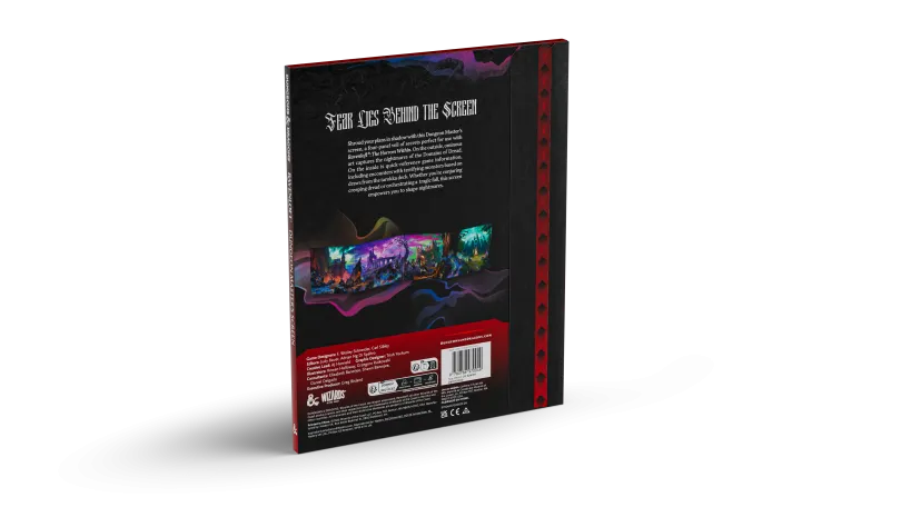 D&D Ravenloft The Horrors Within Dungeon Master's Screen