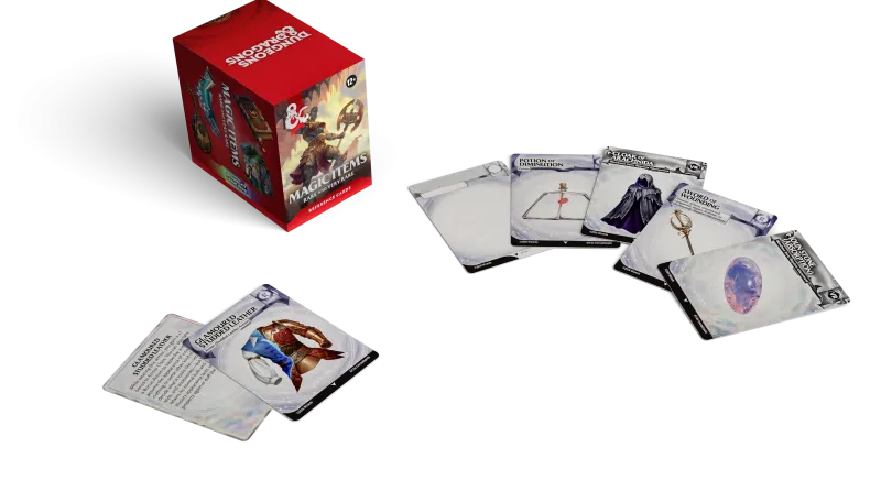 D&D Reference Cards - Magic Items (Rare and Very Rare)