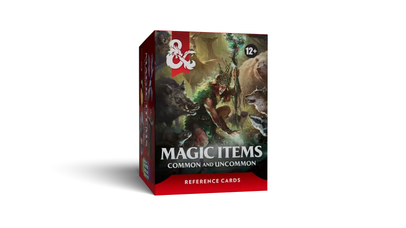 D&D Reference Cards - Magic Items (Common and Uncommon)