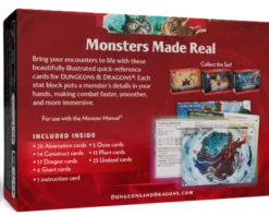 D&D Reference Cards - Monsters (Fearsome and Ferocious)