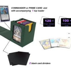Deck Box Svart/Grön