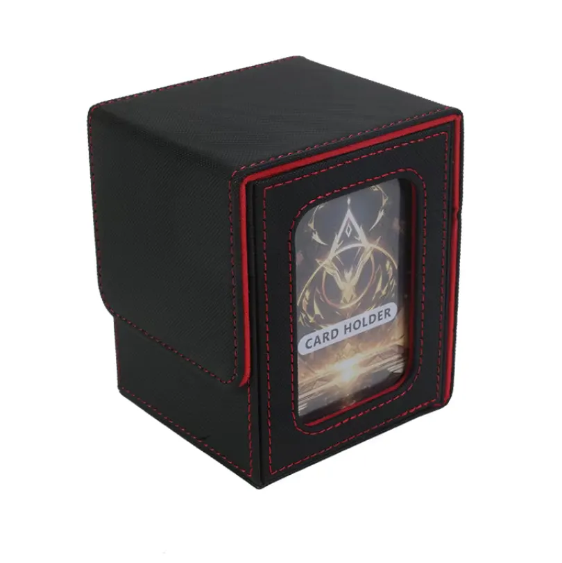 Deck Box Svart/Röd