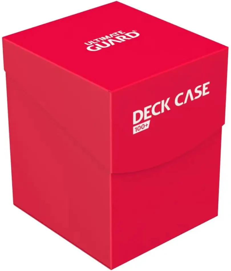 Deck Case 100 Standard Size Red Ultimate Guard