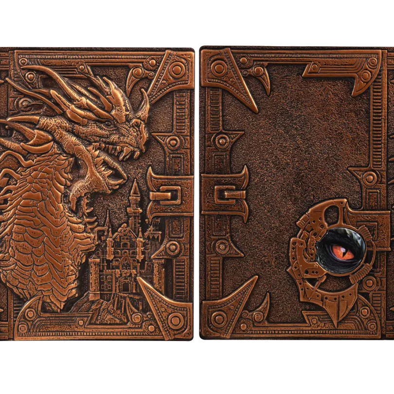 3D FAUX-LEATHER NOTEBOOK | FANTASY/DND DUNGEON MASTER(DM)/PLAYER JOURNAL