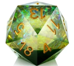 D20 Green Spectral (33mm)