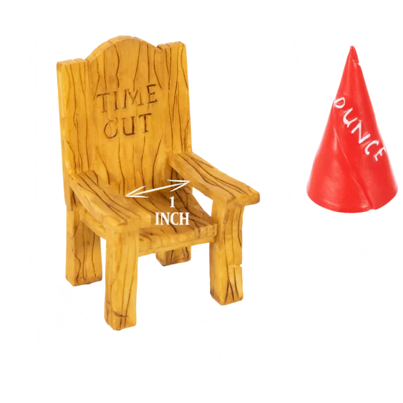 Dice Jail Chair & Dunce Hat