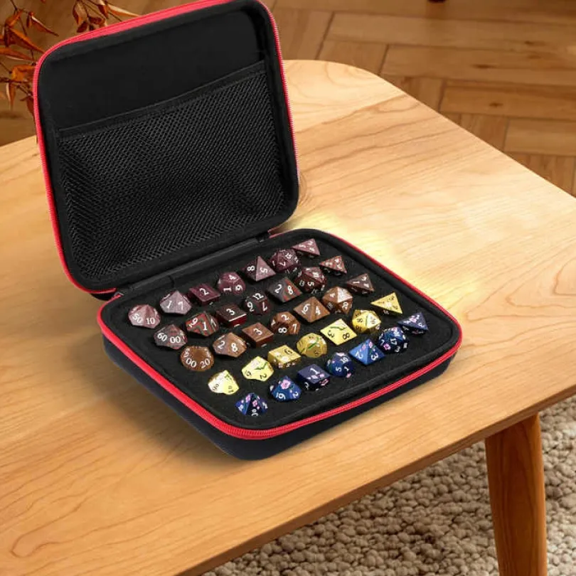 Dice Storage Med Handtag (Röd)