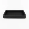 Dice Tray Real Wood - Black