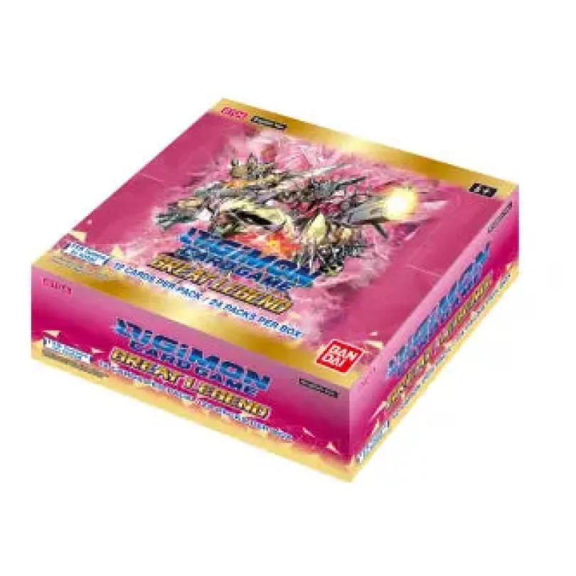 Digimon Card Game - Great Legend Booster Display BT04 (24 Packs) - EN