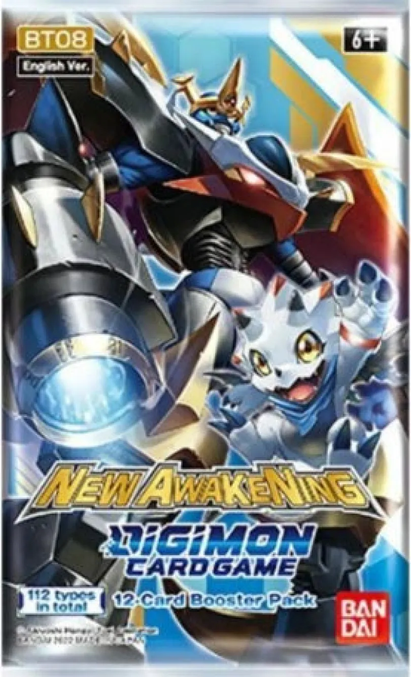 Digimon Card Game - New Awakening Booster BT08